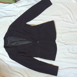 INC International Concepts Black Suit Jacket